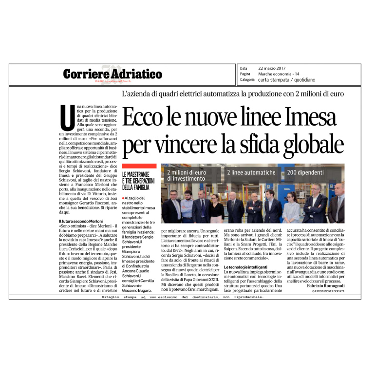  Corriere Adriatico - 22 Marzo 2017